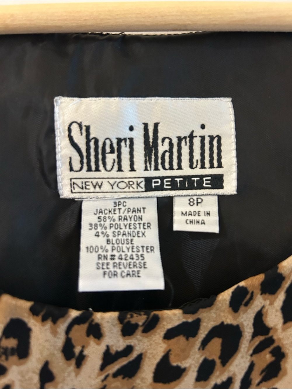 Vintage Cheetah Tank Top - Picture 3 of 3